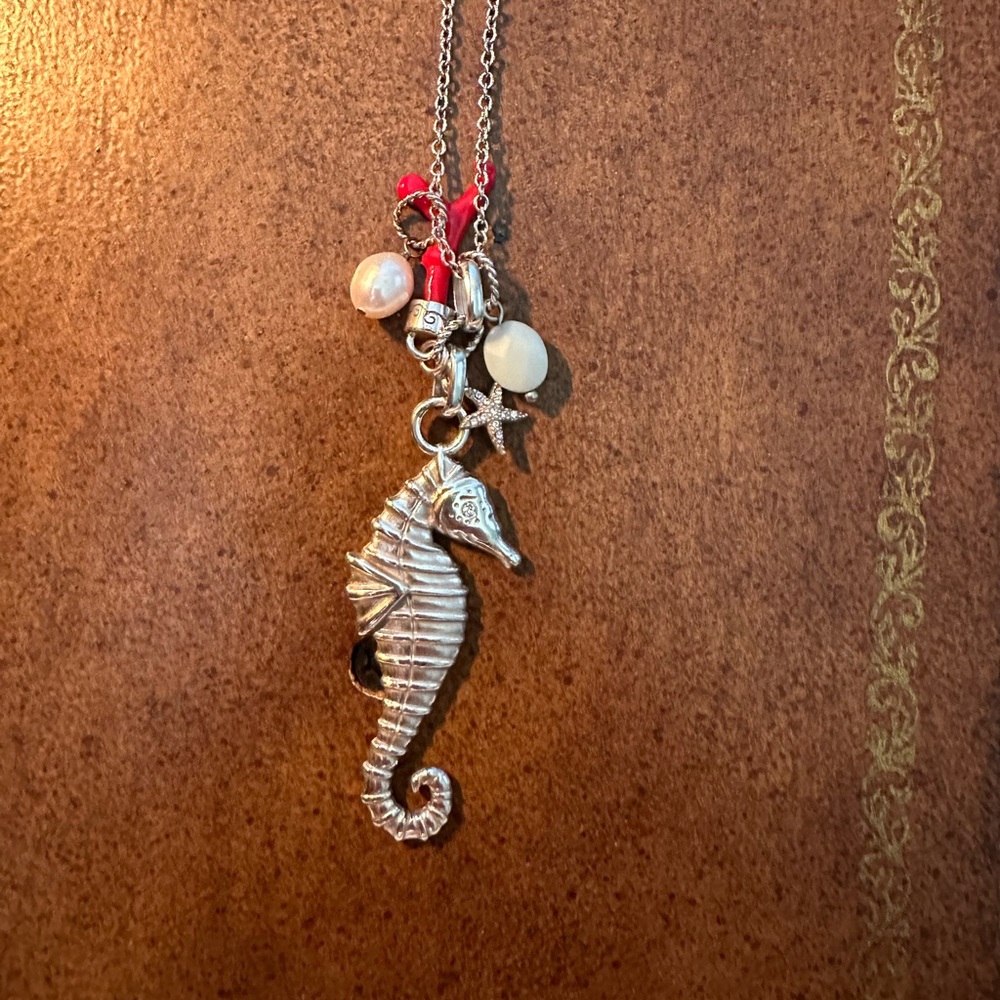 Brighton seahorse necklace